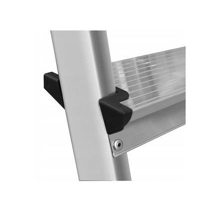 Aluminium ladder dubbelzijdig opvouwbare trap 2x8 treden 125 Kg