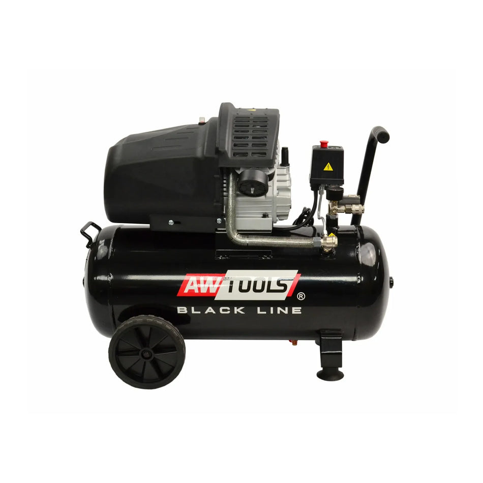 AWTools Compressor olie met dubbele V-cilinders 50L 3,0 kW