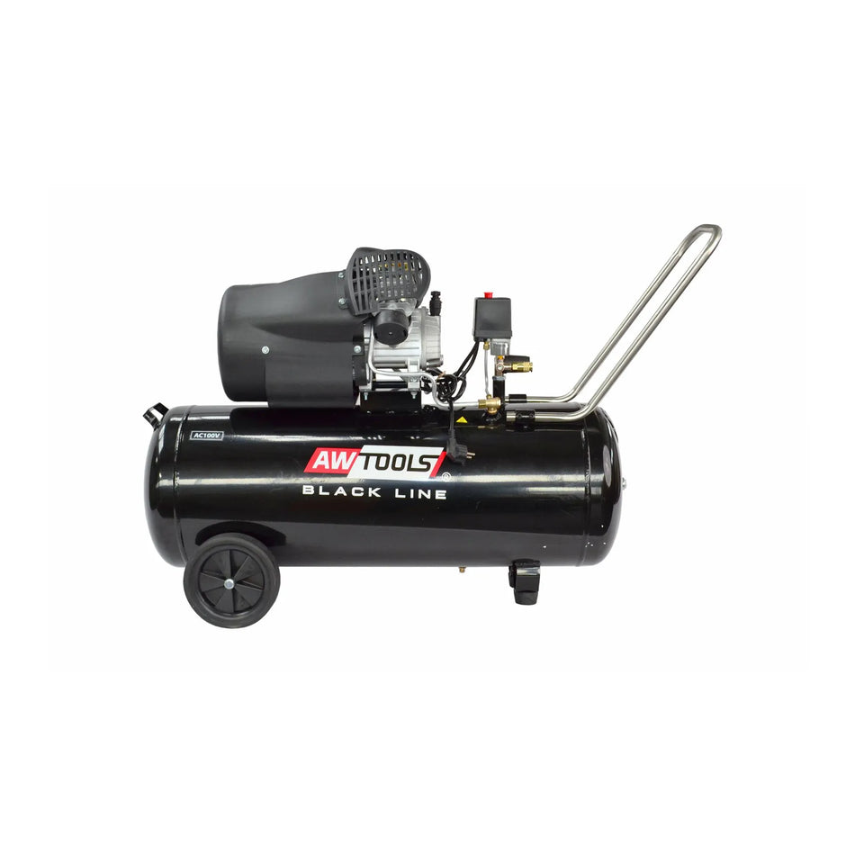 AWTools Compressor olie direct aangedreven 100L 3,0 kW V-model