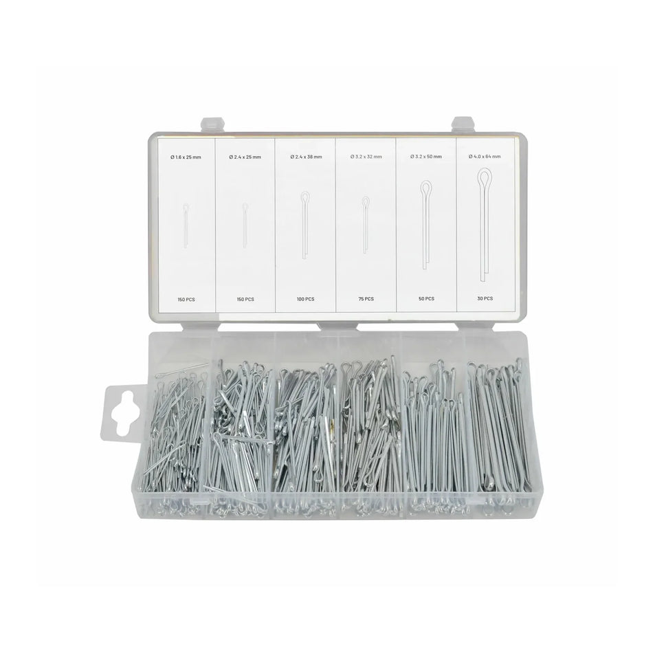 Splitpennen Assortiment 555 Delig