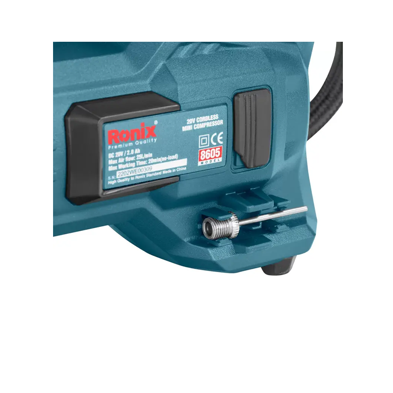 Accu minicompressor 10,35 bar