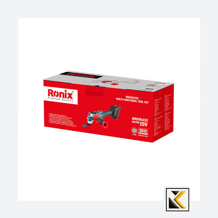 Borstelloze 20V accu multitool