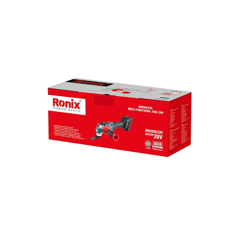 Borstelloze 20V accu multitool