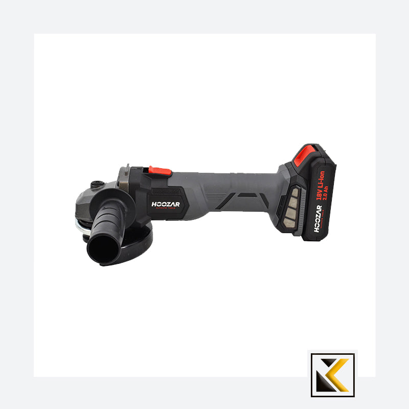 Accu Haakse slijper 125mm 18V 2x2,0Ah AG10BL