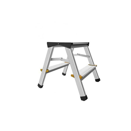 Dubbele aluminium trap met 2 treden