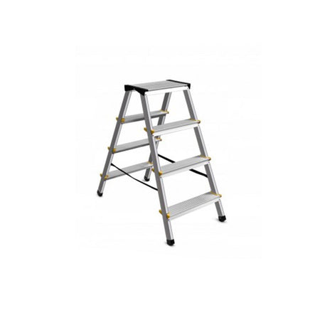 Dubbele aluminium trap met 4 treden