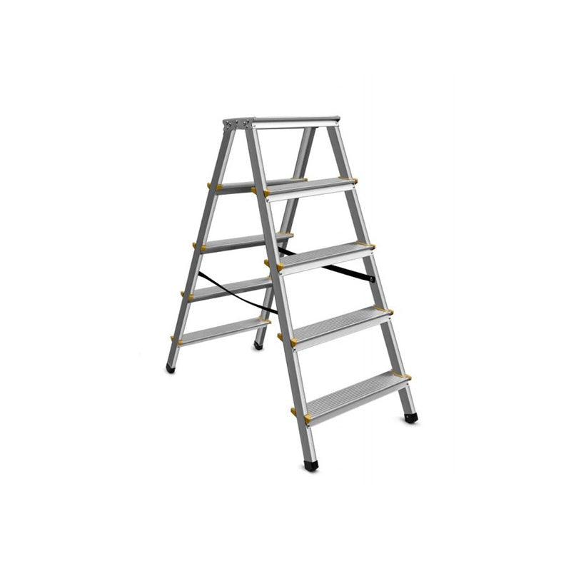 Dubbele aluminium trap met 5 treden