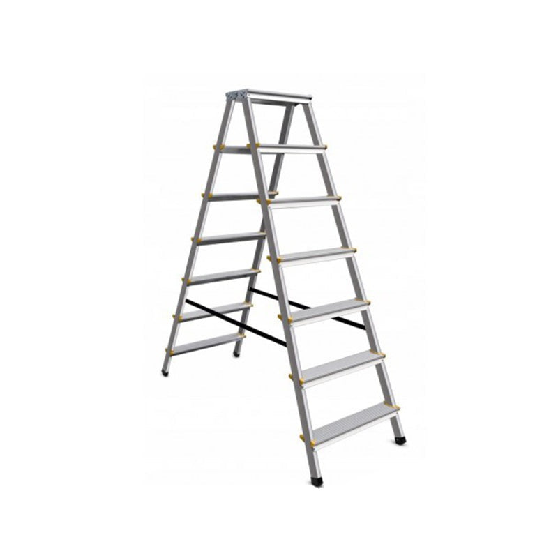 Dubbele aluminium trap met 7 treden