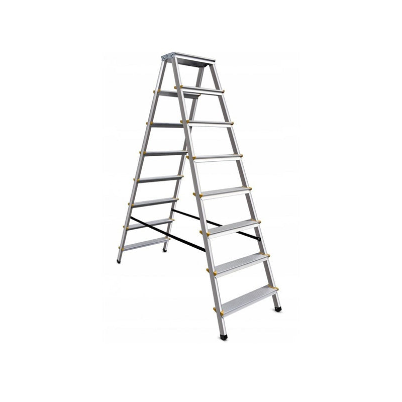 Dubbele aluminium trap met 8 treden