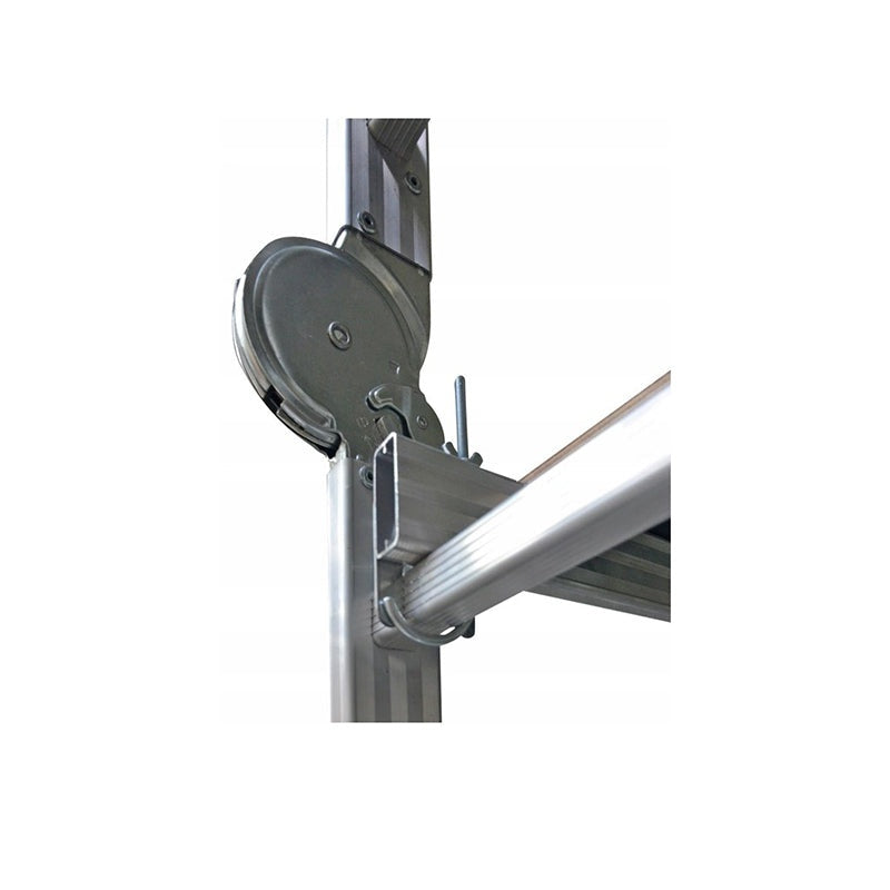 Aluminium laddersteiger 2x10 150kg