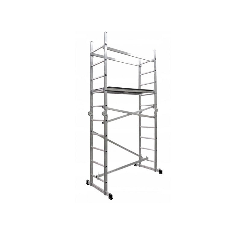 Aluminium laddersteiger 2x10 150kg