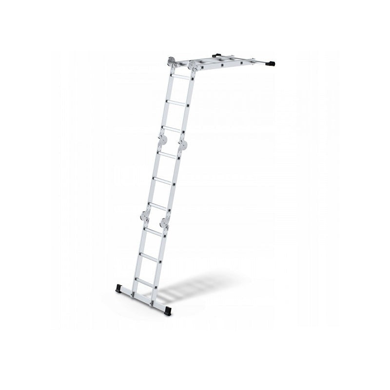 Aluminium multifunctionele knikladder 4x3 150kg
