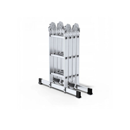 Aluminium multifunctionele knikladder 4x3 150kg