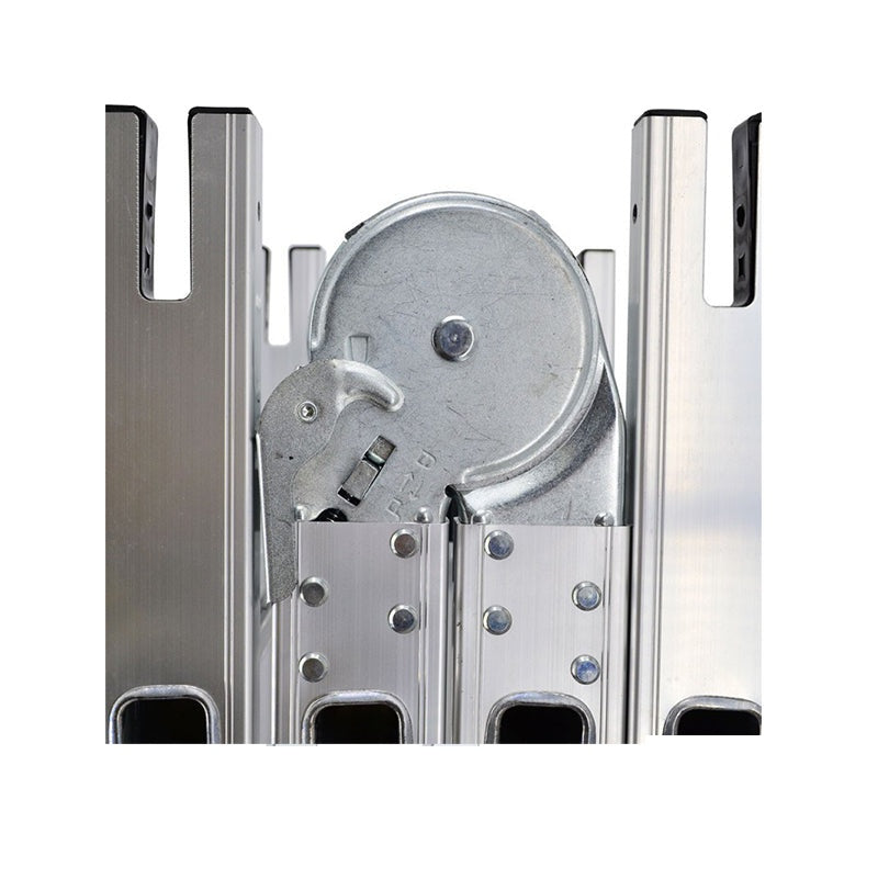 Aluminium multifunctionele knikladder 4x3 150kg
