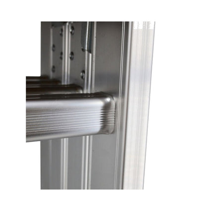 Aluminium multifunctionele knikladder 4x3 150kg