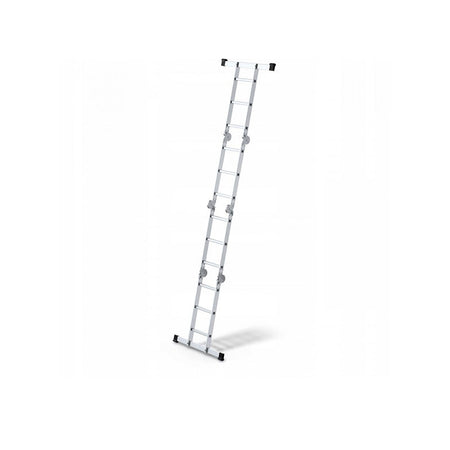 Aluminium multifunctionele scharnierende ladder 4x3 150kg platform