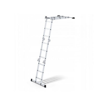 Aluminium multifunctionele scharnierende ladder 4x4 150kg platform