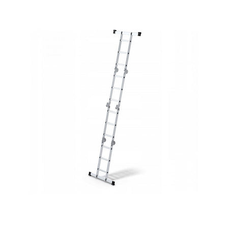 Aluminium multifunctionele scharnierende ladder 4x4 150kg platform