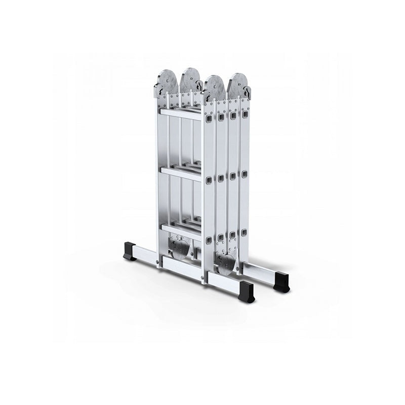 Aluminium multifunctionele scharnierende ladder 4x4 150kg platform