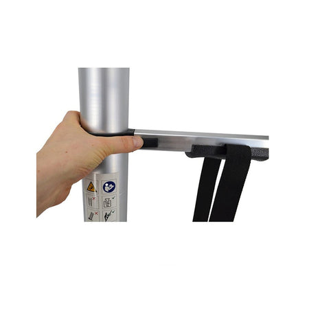 Aluminium telescopische uitschuifbare ladder 150kg 13 treden