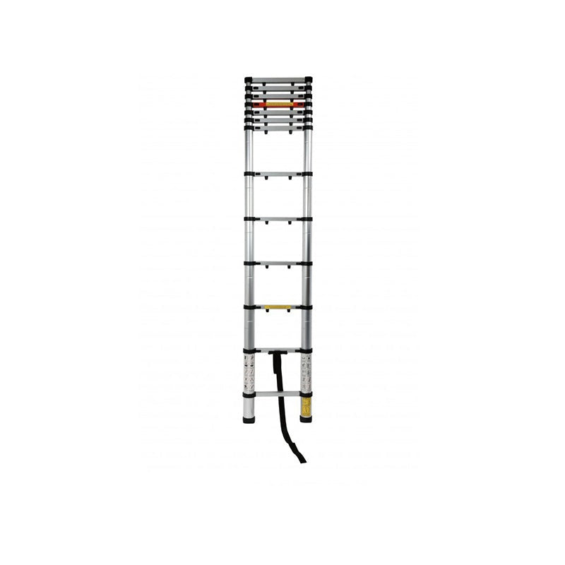 Aluminium telescopische uitschuifbare ladder 150kg 13 treden
