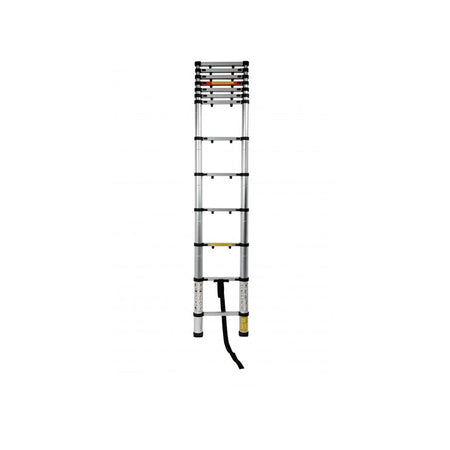 Aluminium telescopische uitschuifbare ladder 150kg 13 treden