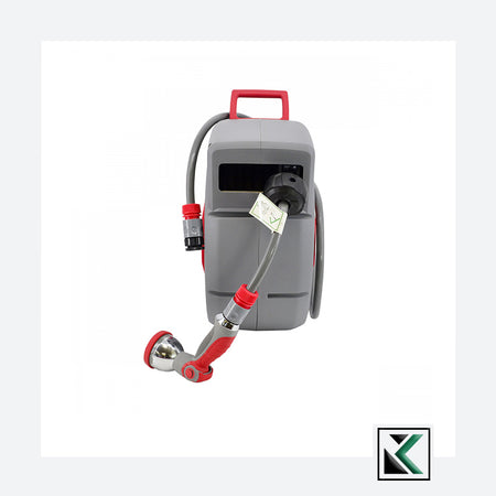 Automatische slanghaspel incl. 15m tuinslang