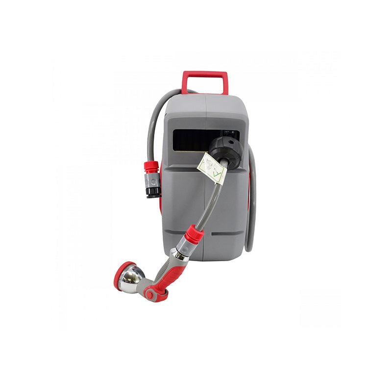 Automatische slanghaspel incl. 15m tuinslang
