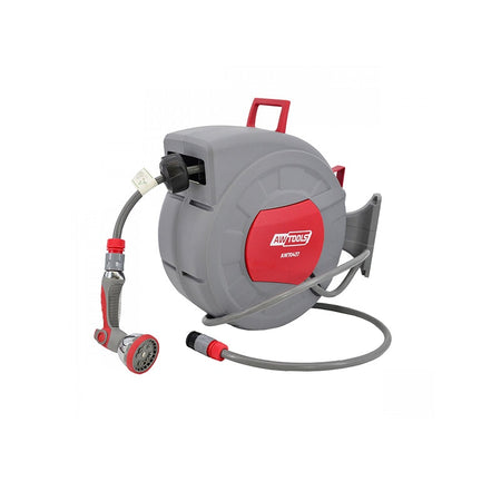 Automatische slanghaspel incl. 15m tuinslang