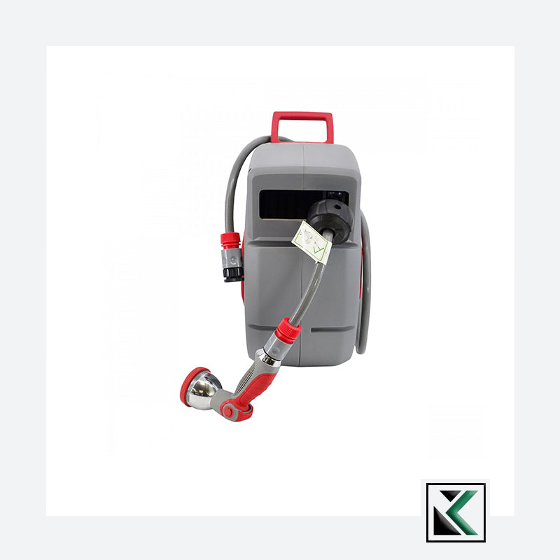 Automatische slanghaspel incl. 20m tuinslang