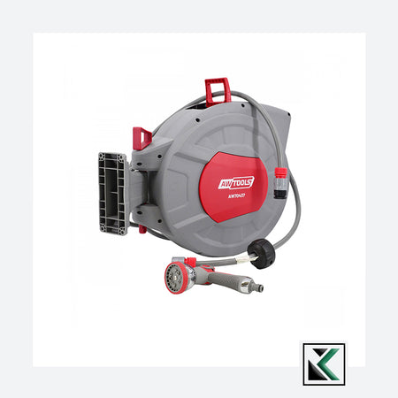 Automatische slanghaspel incl. 20m tuinslang