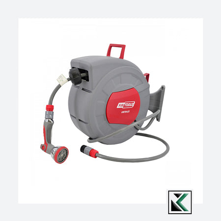 Automatische slanghaspel incl. 20m tuinslang
