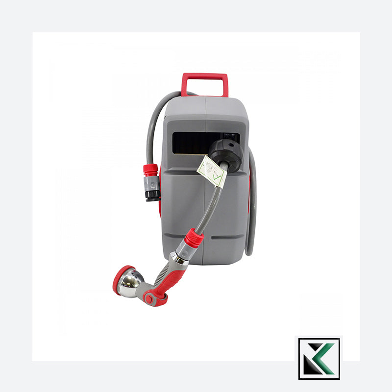 Automatische slanghaspel incl. 28m tuinslang