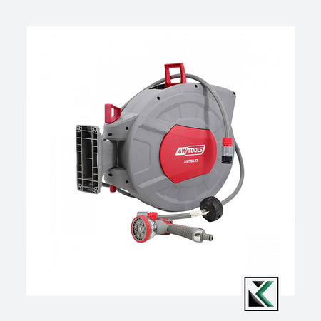 Automatische slanghaspel incl. 28m tuinslang