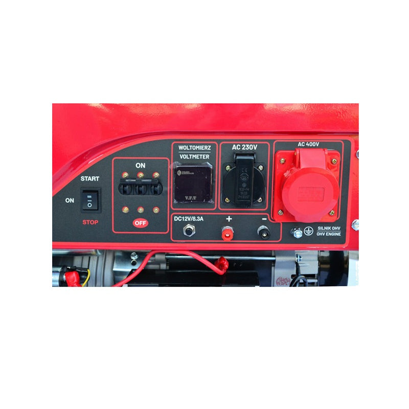3-Fase Benzinegenerator 7,5kW 230/400V