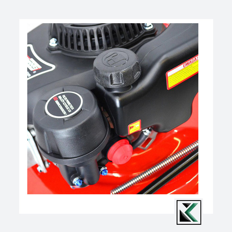 Benzinemaaier zonder aandrijving 2,5 kw 3,4 PK DM41P 7 standen