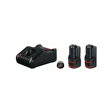 Bosch Accu 12V 2x2,0Ah LI + Lader