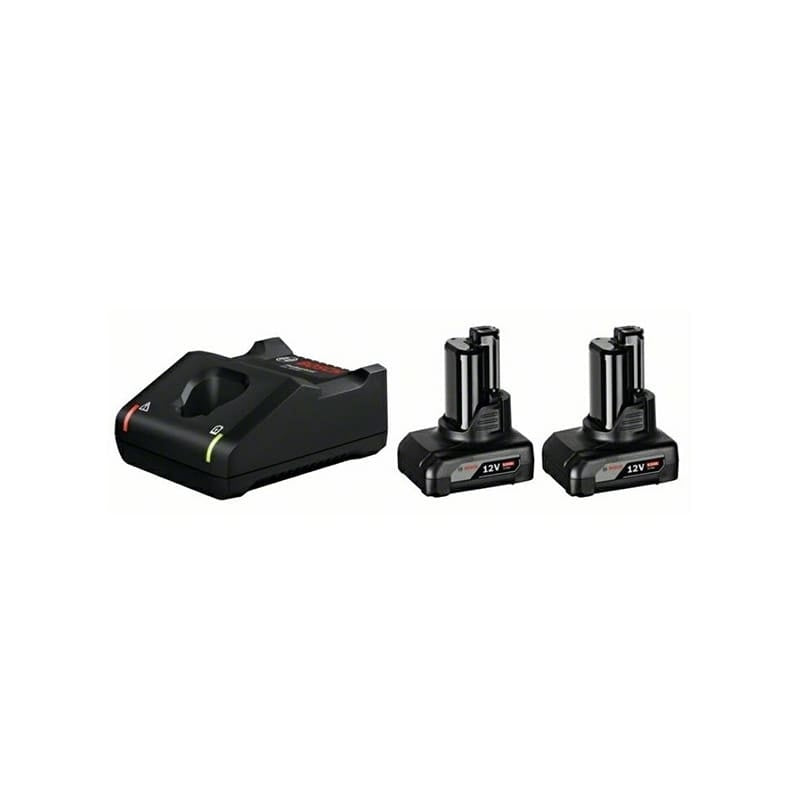 Bosch Accu 12V 2x6,0Ah LI + Lader