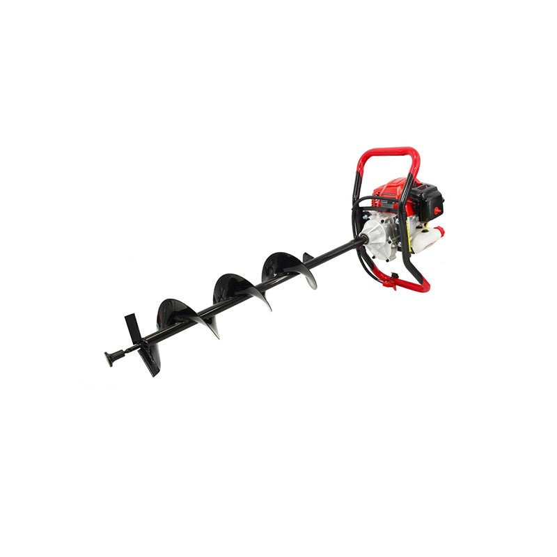 Benzine grondboor GD520 met 3 grondboren 2.95 PK