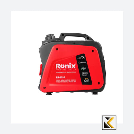 Benzine-omvormergenerator 0,80 kW-2,1 l Ronix