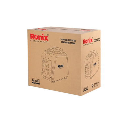 Benzine-omvormergenerator 1,2 kW-3 liter Ronix