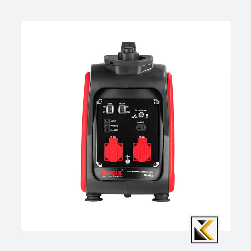 Benzine-omvormergenerator 2 kW-4,1 Ronix