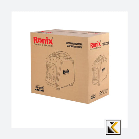 Benzine-omvormergenerator 2 kW-4,1 Ronix