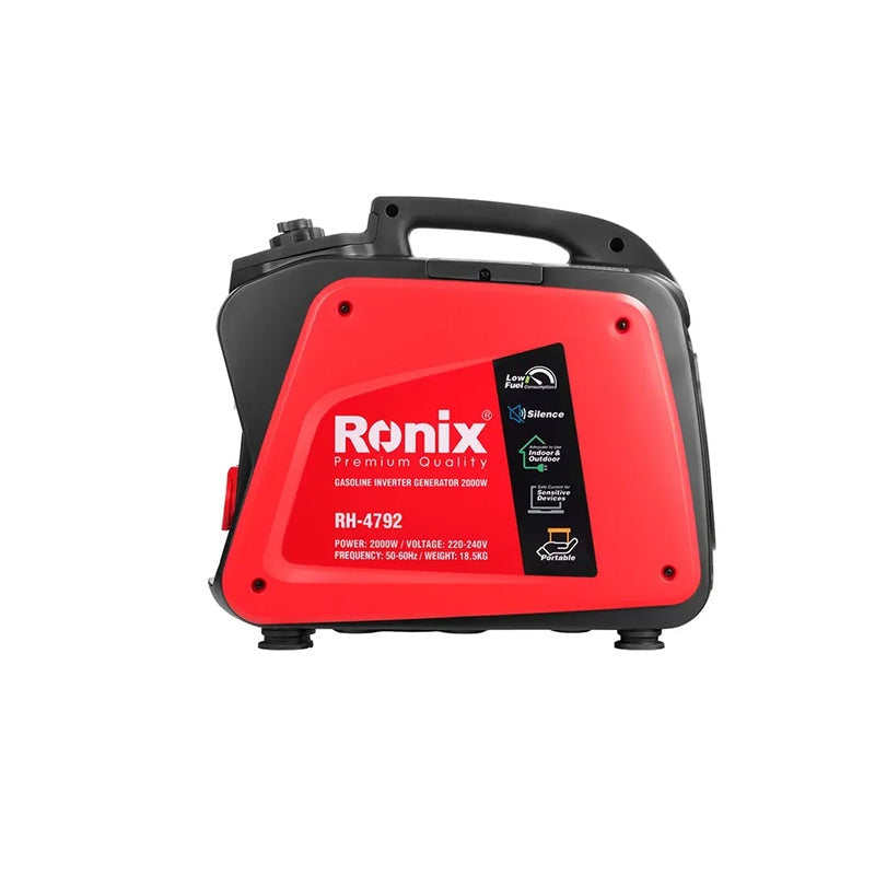 Benzine-omvormergenerator 2 kW-4,1 Ronix