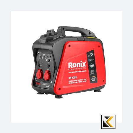 Benzine-omvormergenerator 2,2 kW-4,1 l Ronix