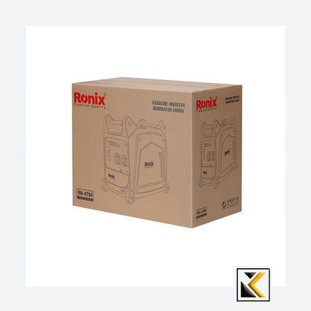 Benzine-omvormergenerator 2,6 kW-7,5 L Ronix