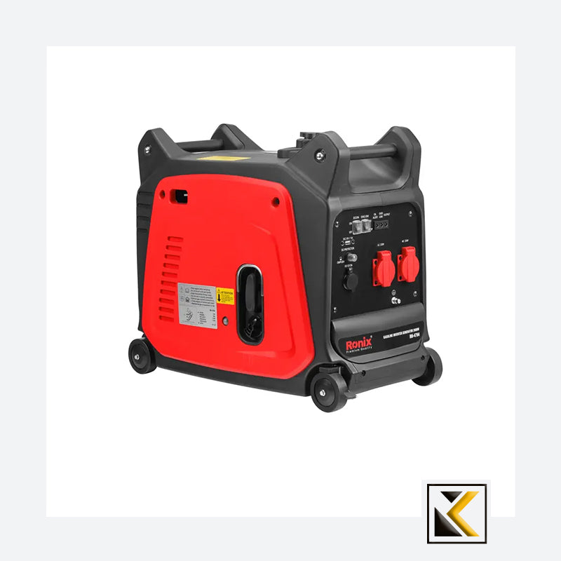 Benzine-omvormergenerator 2,6 kW-7,5 L Ronix
