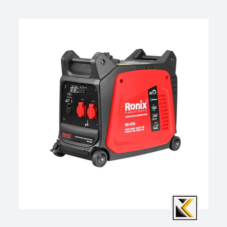 Benzine-omvormergenerator 2,6 kW-7,5 L Ronix