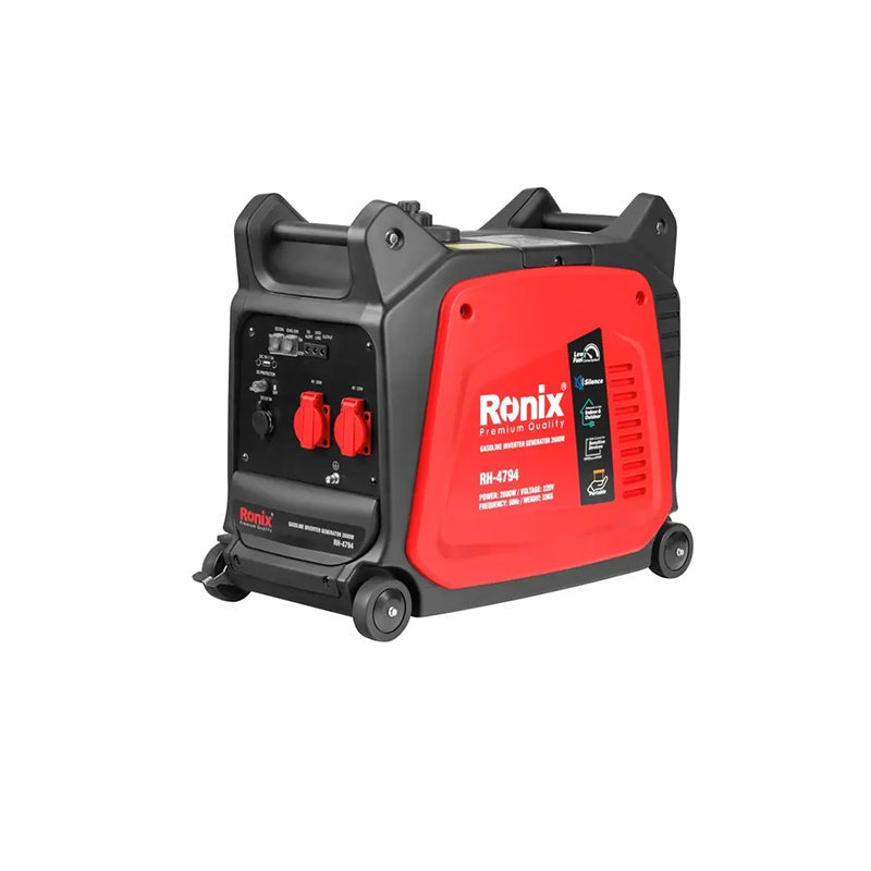 Benzine-omvormergenerator 2,6 kW-7,5 L Ronix