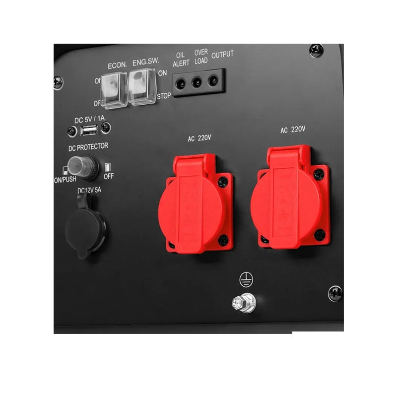 Benzine-omvormergenerator 2,6 kW-7,5 L Ronix